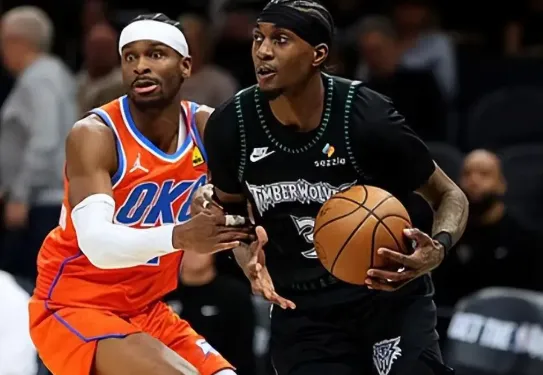 号码走势-雷霆本赛季面对森林狼的四场比赛全部结束，两队战成2-2